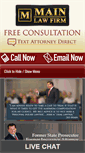 Mobile Screenshot of mainlawfirm.com